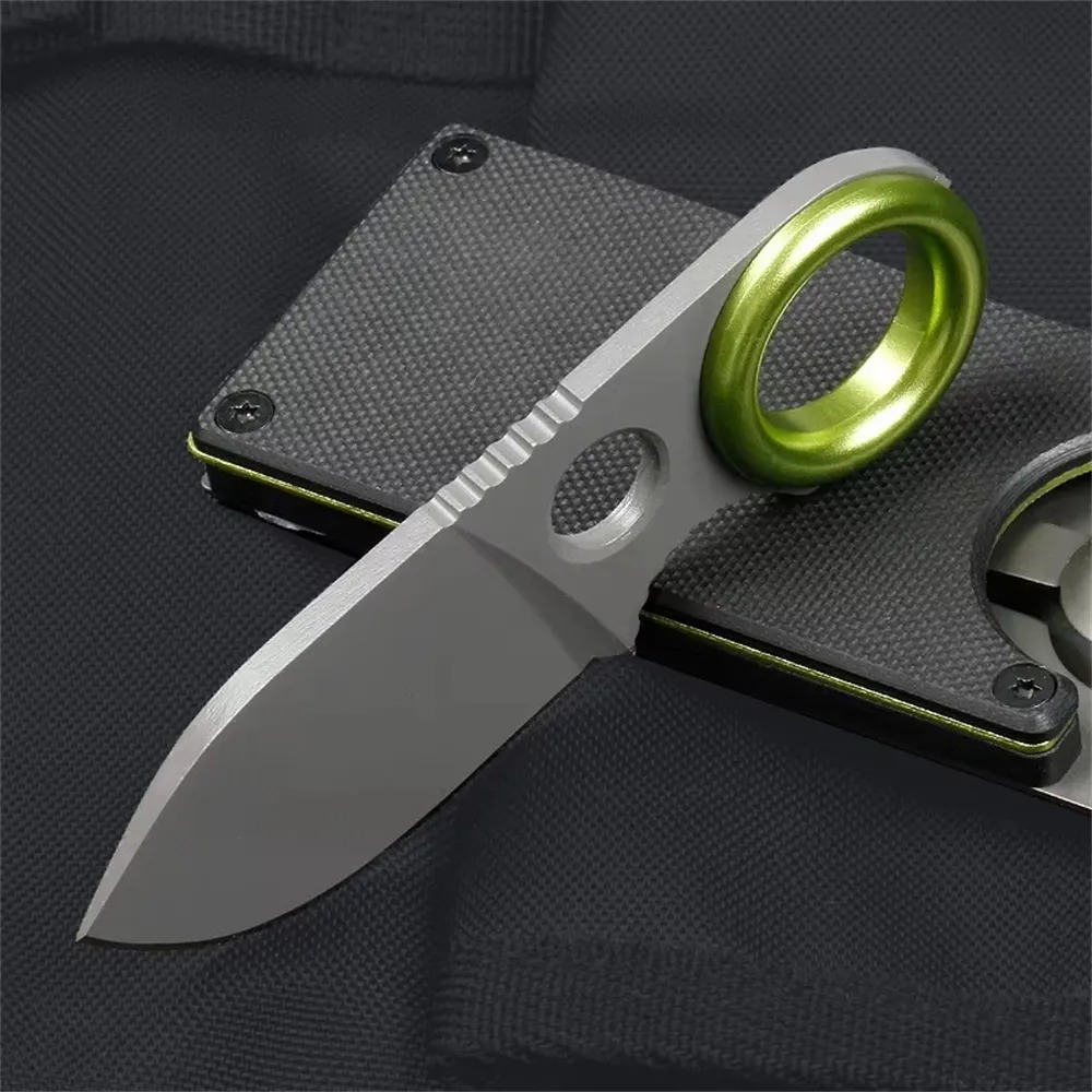 Edc Carry Fixed Blade Knife - Mini Canivete de Lâmina Fixa em
