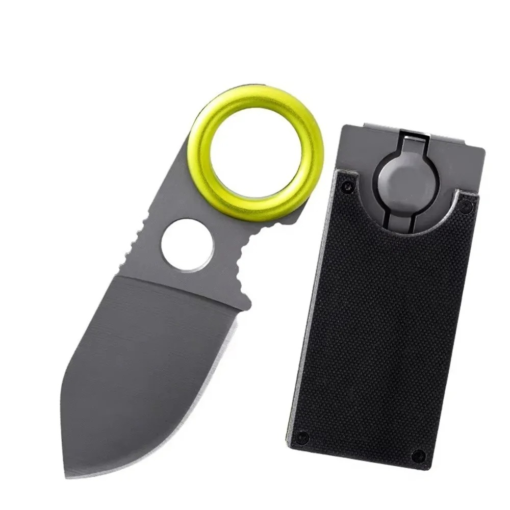 Edc Carry Fixed Blade Knife - Mini Faca de Lâmina Fixa EDC