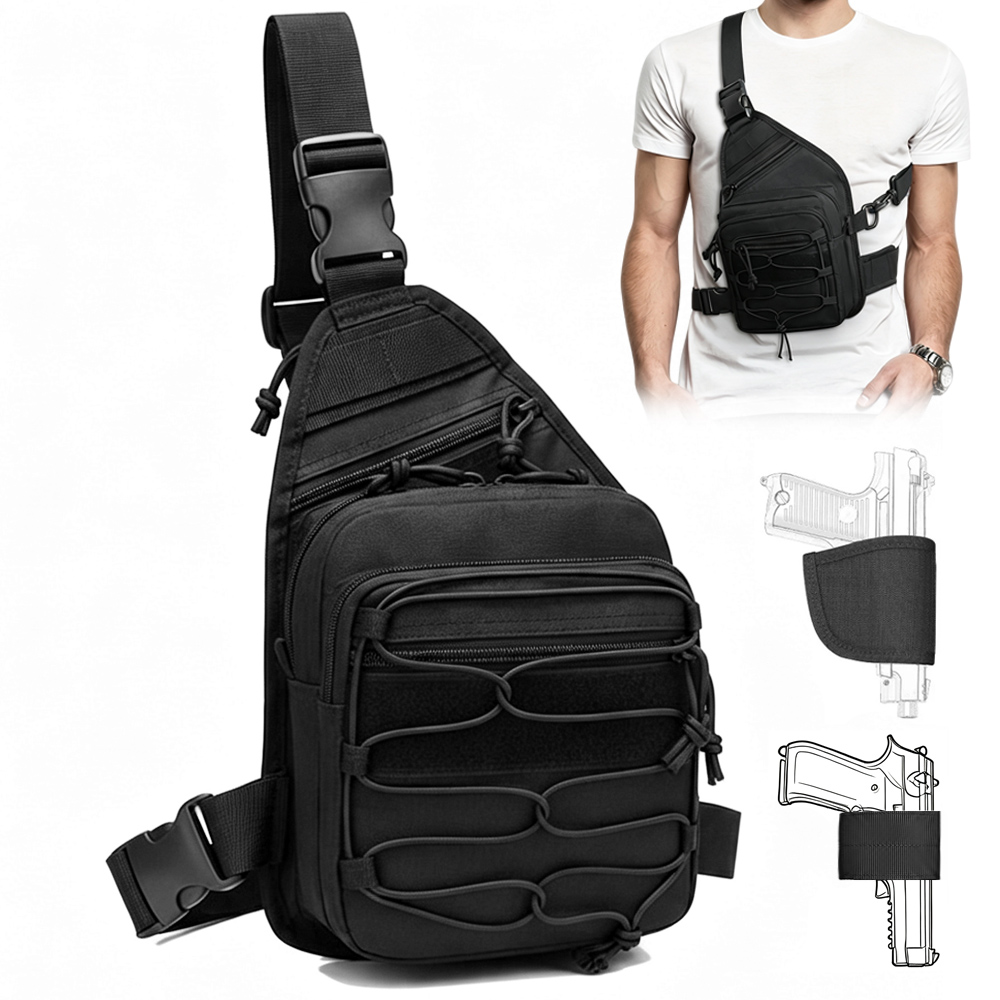 Edc Pistol Carry Bag - Bolsa Tática para Armazenamento de Pistola,