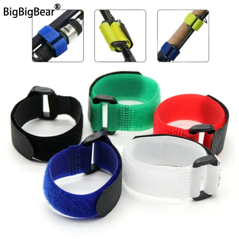 Gear Tie Reusable - 10/50 pçs abraçadeiras reutilizáveis auto adesivo