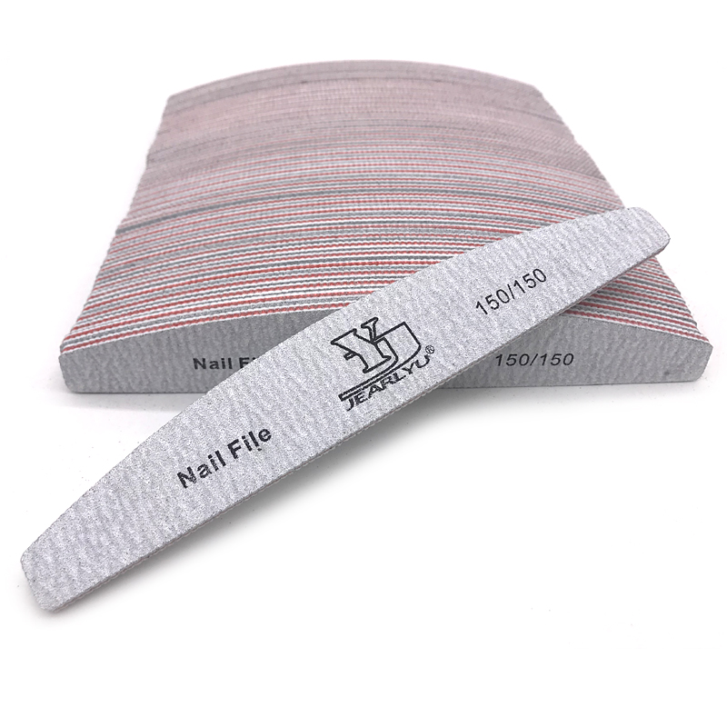 Nail File Titanium - 50 pçs/lote profissional lixa de unhas