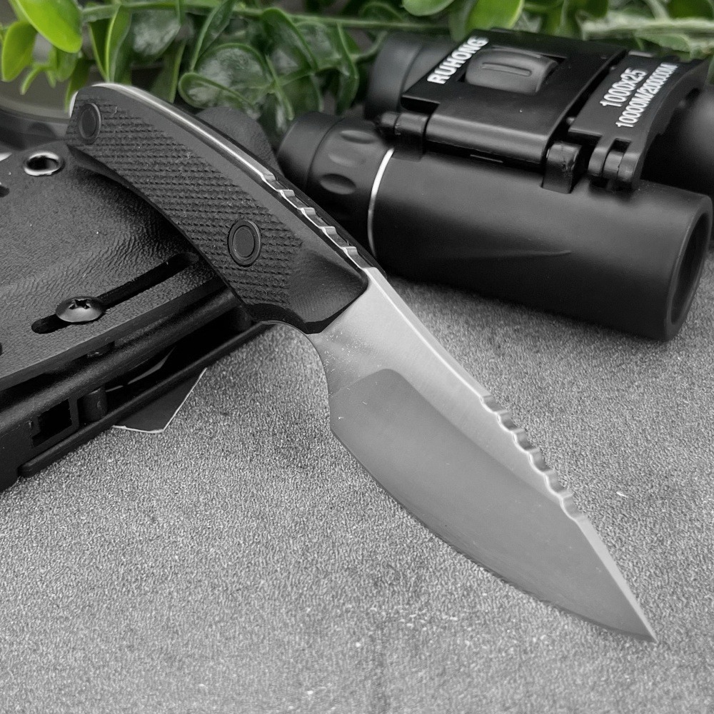 Faca Compacta de Lâmina Fixa 6 - Edc Carry Fixed Blade Knife avaliação e preço