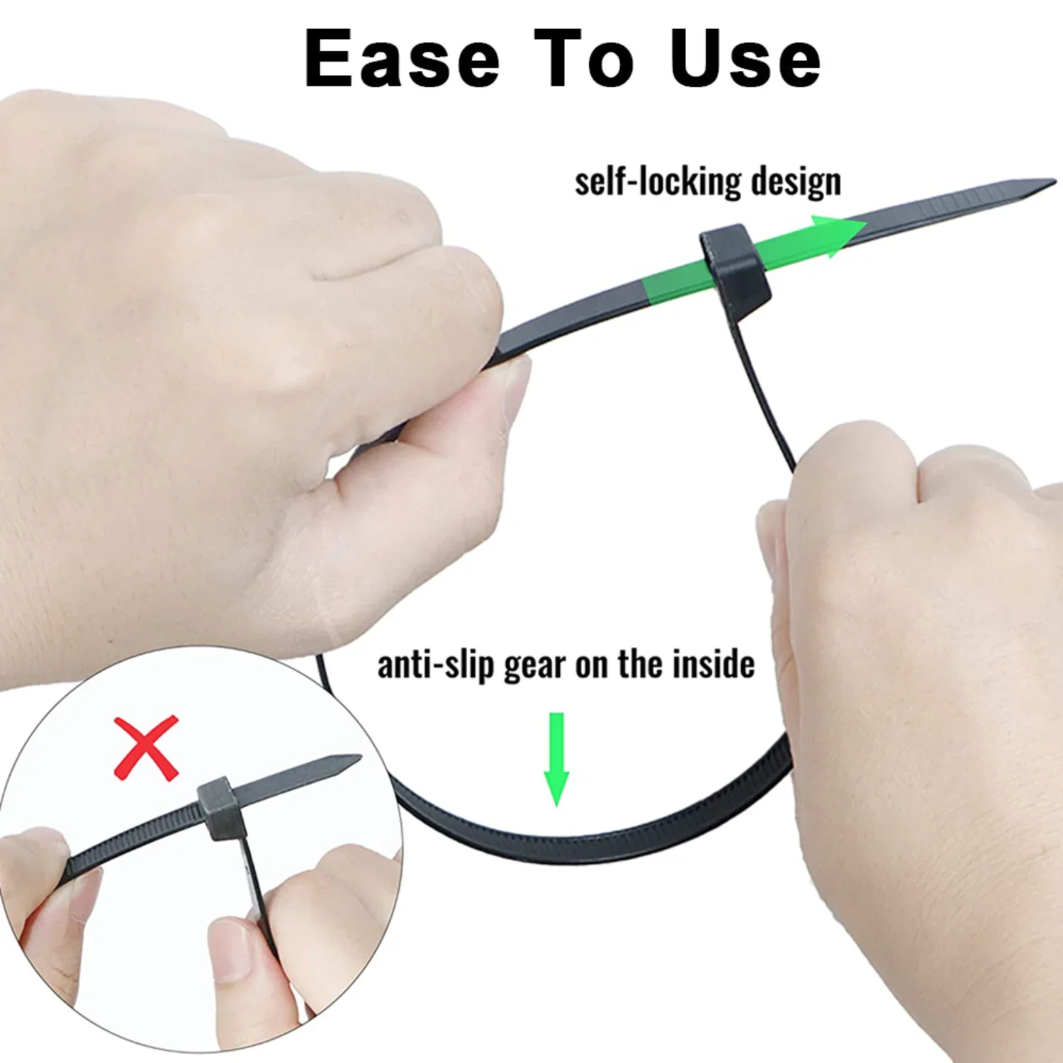 Abraçadeiras de Nylon Reutiliz - Gear Tie Reusable avaliação e preço