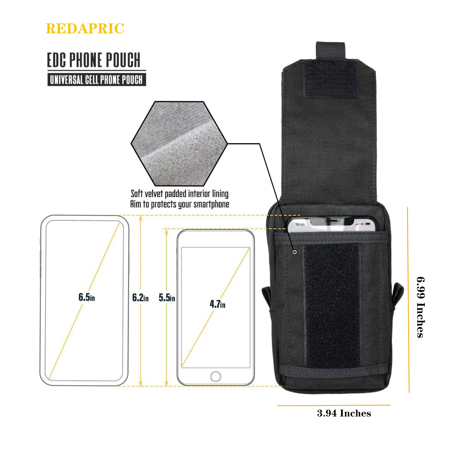 Molle tático bolsa cintura sac - Edc Carry Pouch avaliação e preço