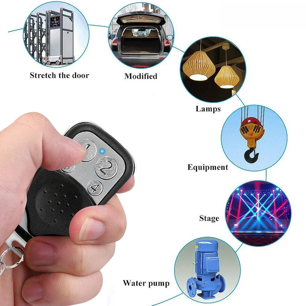 1/50PCS Controle Remoto 433MHz - Bottle Opener Keyring avaliação e preço