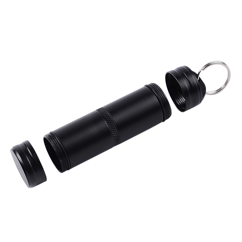 Impermeável hermético armazena - Pill Fob Capsule avaliação e preço