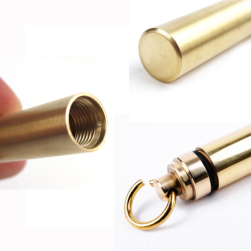 1 Unidade Estojo Porta-Pílulas - Pill Fob Capsule avaliação e preço