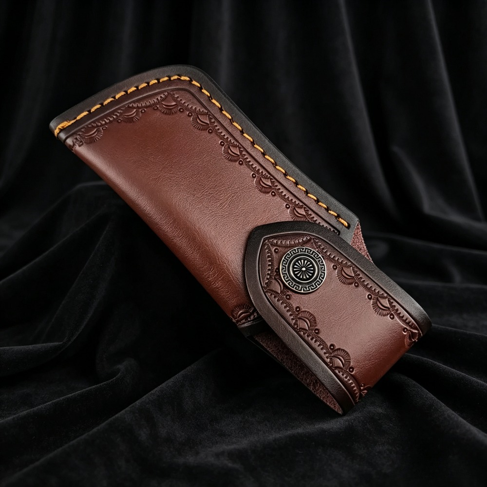 Bainha de Faca Colecionável em - Leather Edc. Carry Pouch avaliação e preço