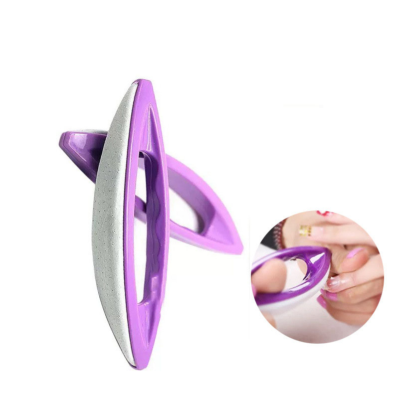 Escova de pele de ovelha roxa  - Nail File Titanium avaliação e preço