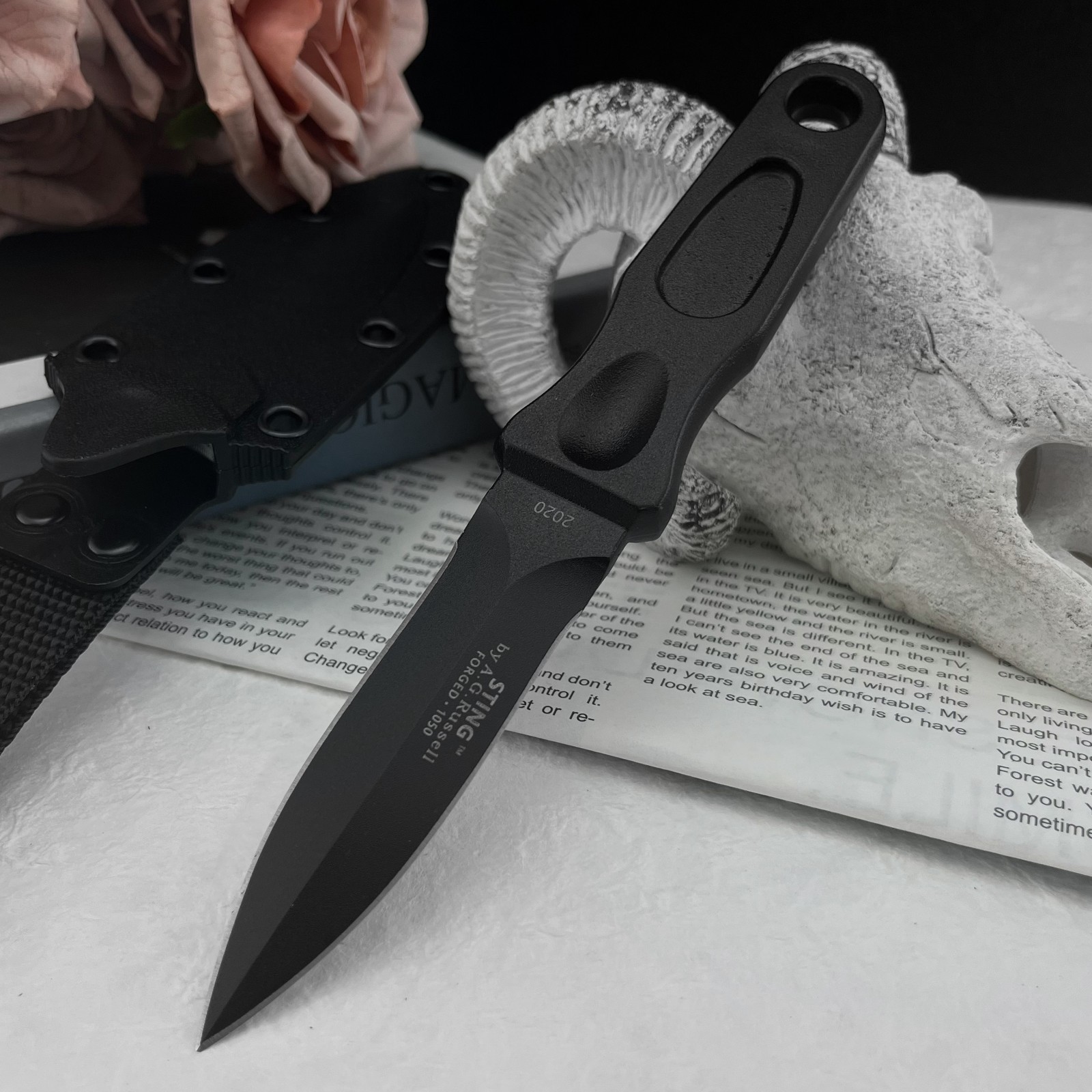 Faca de Lâmina Fixa Multifunci - Edc Carry Fixed Blade Knife avaliação e preço