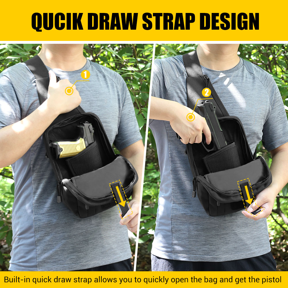 Bolsa Tática para Pistola, Est - Edc Pistol Carry Bag avaliação e preço