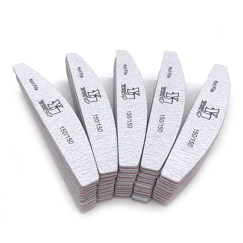 50 pçs/lote profissional lixa  - Nail File Titanium avaliação e preço