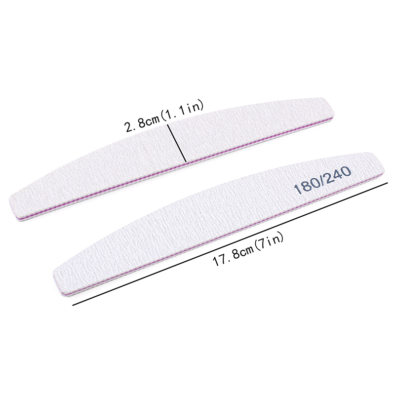10 pçs arquivos de unhas dupla - Nail File Titanium avaliação e preço