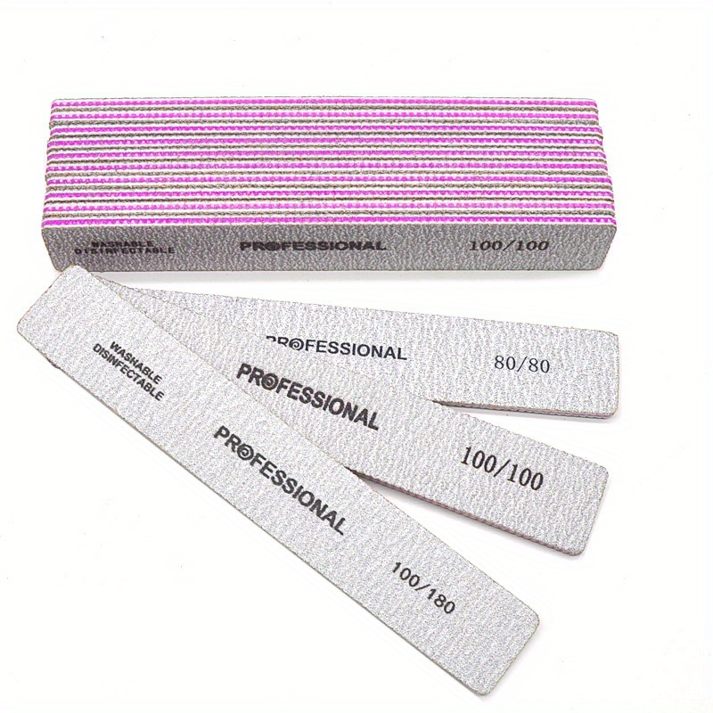 Lixa Reta para Unhas 80/100/18 - Nail File Titanium avaliação e preço