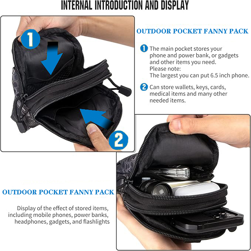 Universal edc tático molle bol - Edc Carry Pouch avaliação e preço